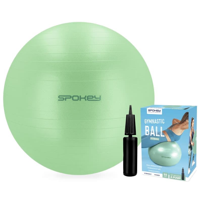 Gymnastická lopta SPOKEY FITBALL 55 cm, green 6