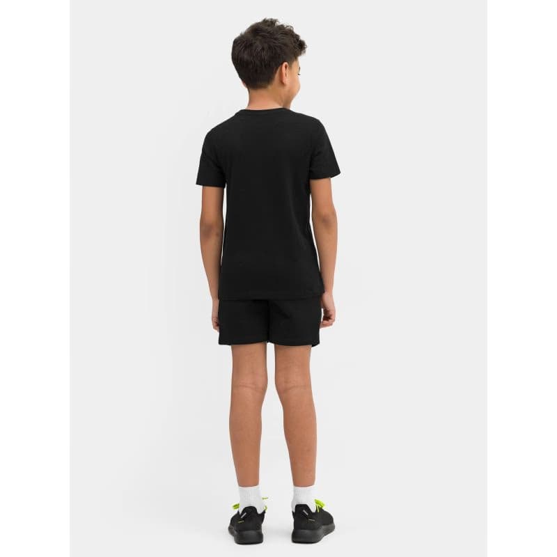 Chlapčenské teplákové kraťasy 4F JUNIOR SHORTS CAS M048-20S-DEEP BLACK 3