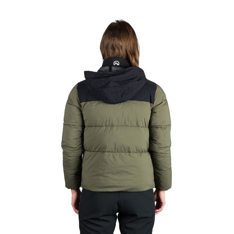 Dámska turistická bunda NORTHFINDER MINDI-550blackdarkgreen 6