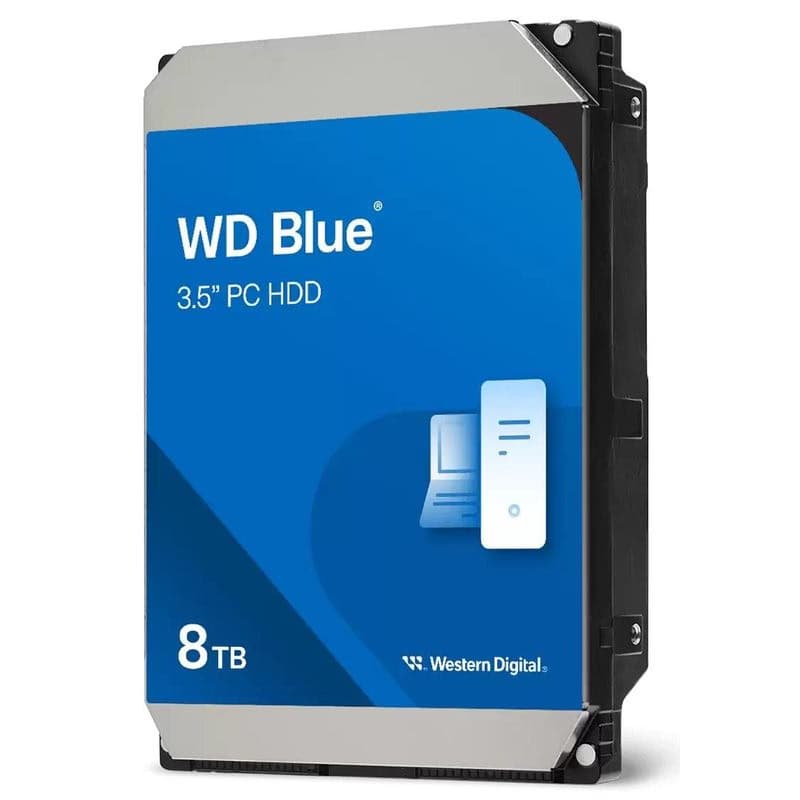 WD BLUE WD60EZAX 8TB SATA/600 256 MB cache, 3.5" AF, 5400 RPM 1