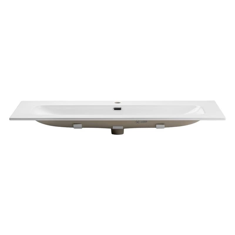 ArtCom Keramické umývadlo FLY 120 | biely lesk 120 cm 2