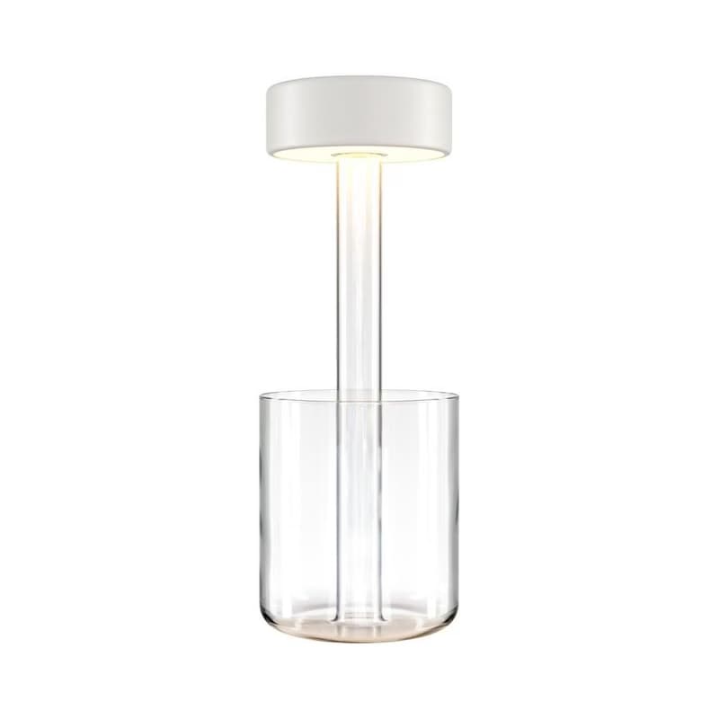 Maytoni MOD229TL-L3W3K1 - LED stmievateľná prenosná stolná lampa 3W/5V biela/čír MOD229TL-L3W3K1