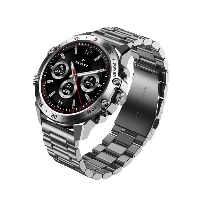 Garett Smartwatch V14 Silver Steel 1