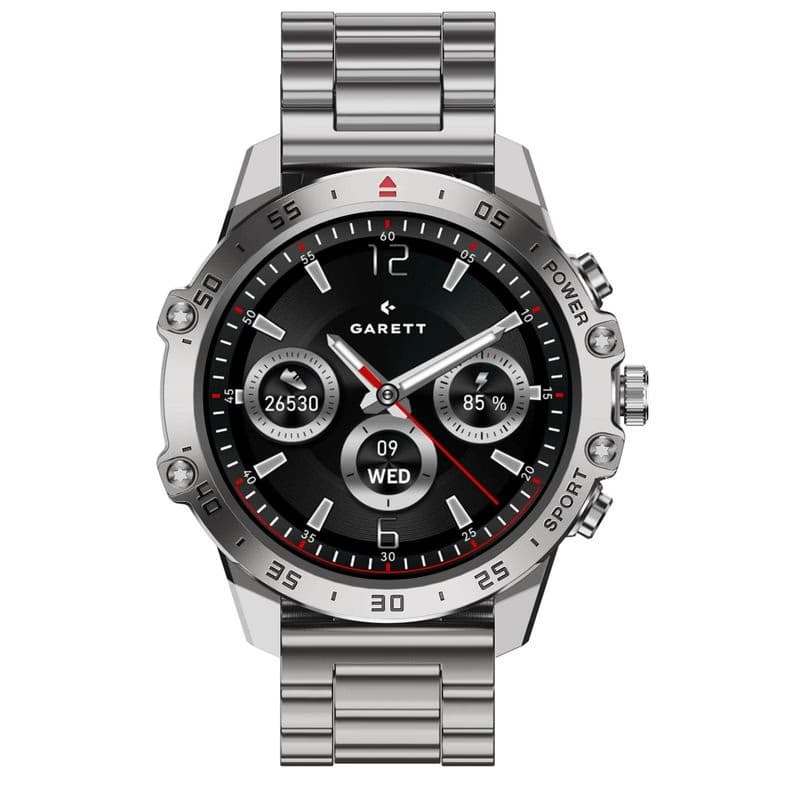 Garett Smartwatch V14 Silver Steel 3