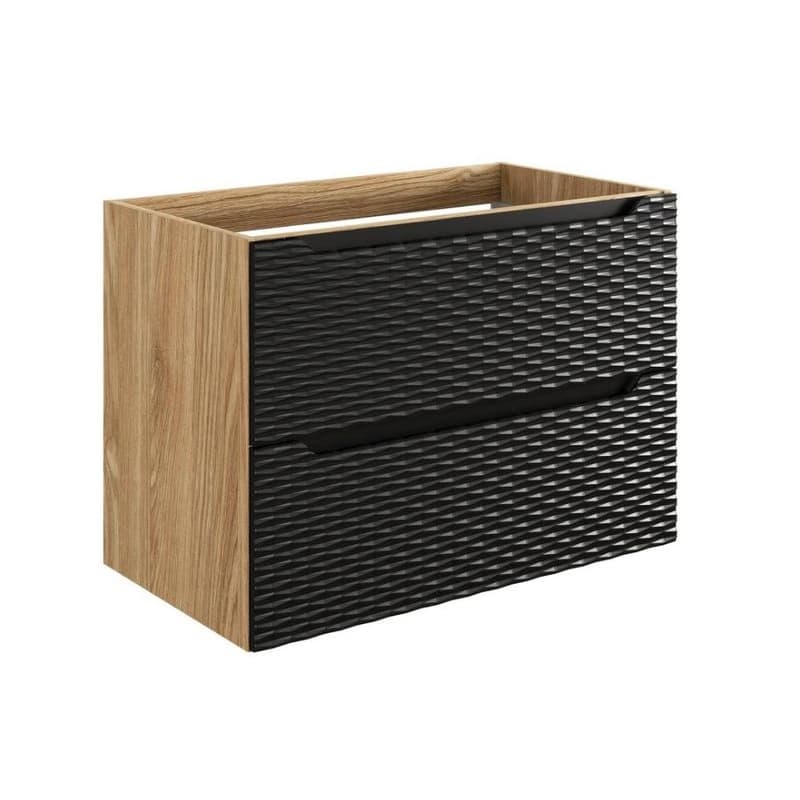 ArtCom Skrinka pod umývadlo OCEAN Black 82-80-2S | 80 cm 2