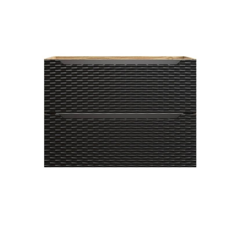 ArtCom Skrinka pod umývadlo OCEAN Black 82-80-2S | 80 cm 3