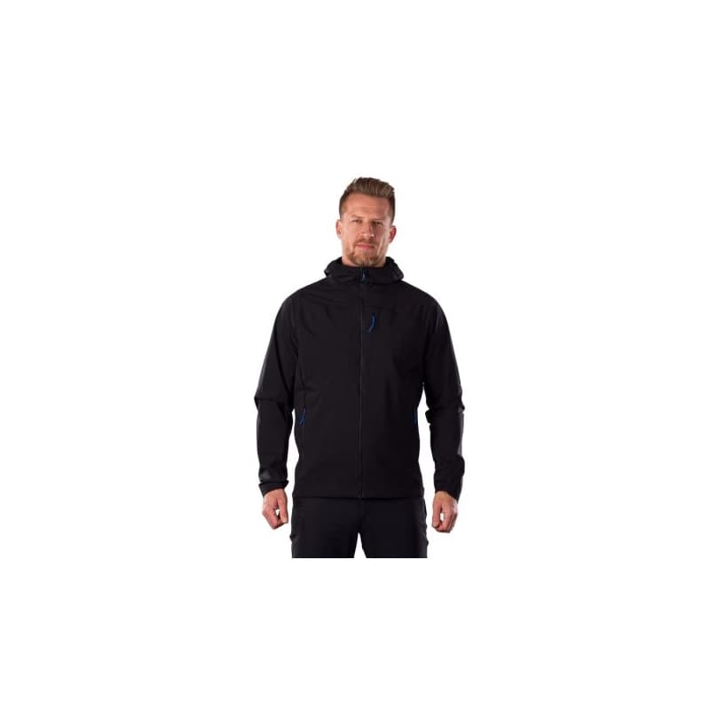 Pánska turistická bunda s kapucňou NORTHFINDER CEFERINO-269black