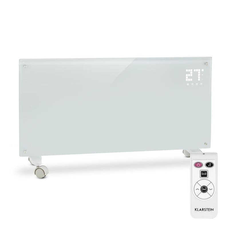 Klarstein Bornholm, konvektor, 2000 W, LED displej, 2 stupne ohrevu, biely 1
