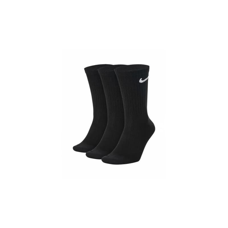 Ponožky NIKE U NK EVERYDAY LTWT CREW 3PR-Black 1