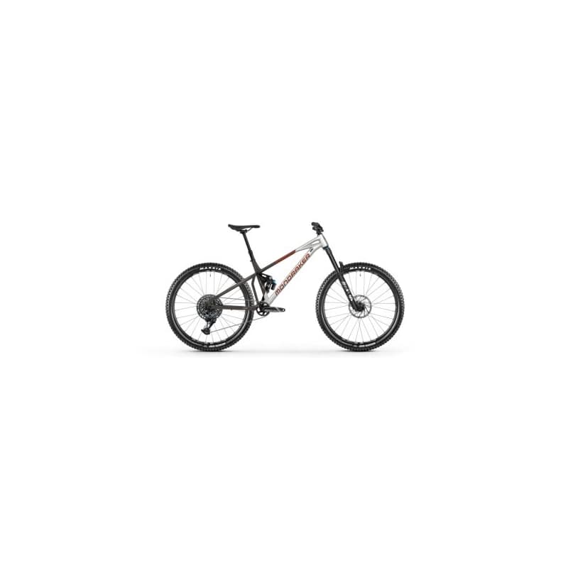 Horský bicykel MONDRAKER Superfoxy, racing silver vortex grey earth red 1
