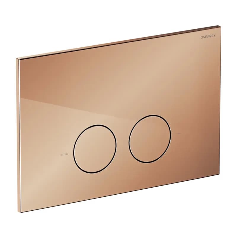 OMNIRES - SET: STRONGFRAME stavebný rám pod omietku + MINIMAL tlačidlo spláchnutia, meď lesklá STFWC1M-RCP 3