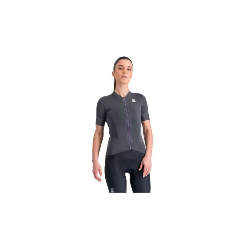Dámsky cyklistický dres s krátkym rukávom SPORTFUL Monocrom w jersey, anthracite 1