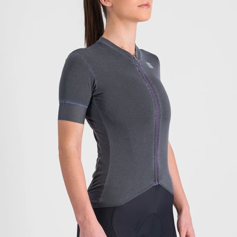 Dámsky cyklistický dres s krátkym rukávom SPORTFUL Monocrom w jersey, anthracite 4