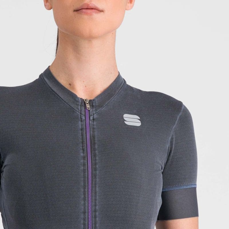 Dámsky cyklistický dres s krátkym rukávom SPORTFUL Monocrom w jersey, anthracite 5