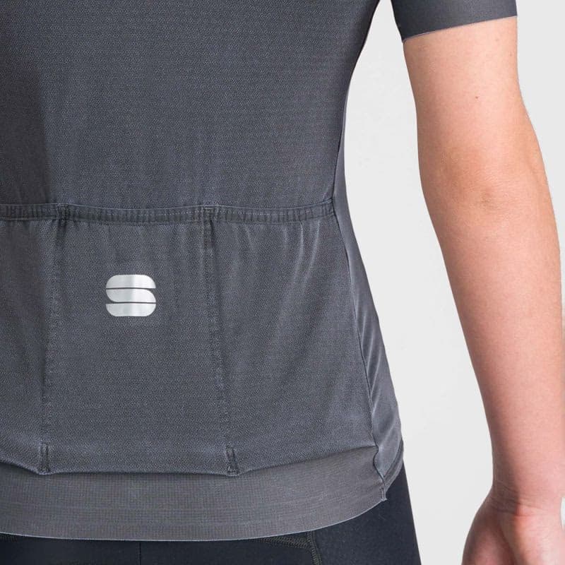 Dámsky cyklistický dres s krátkym rukávom SPORTFUL Monocrom w jersey, anthracite 6