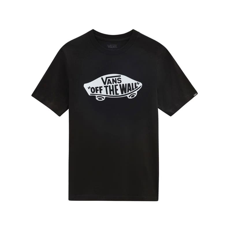 Chlapčenské tričko s krátkym rukávom VANS STYLE 76 SS-BLACK-WHITE 3