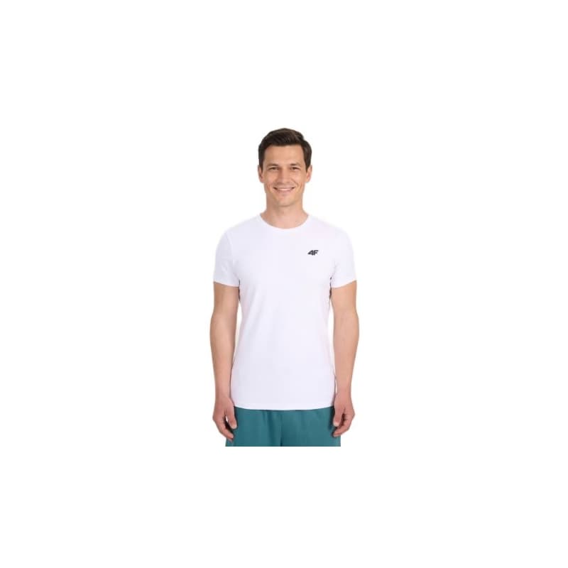 Pánske tričko s krátkym rukávom 4F TSHIRT M3340-10S-WHITE