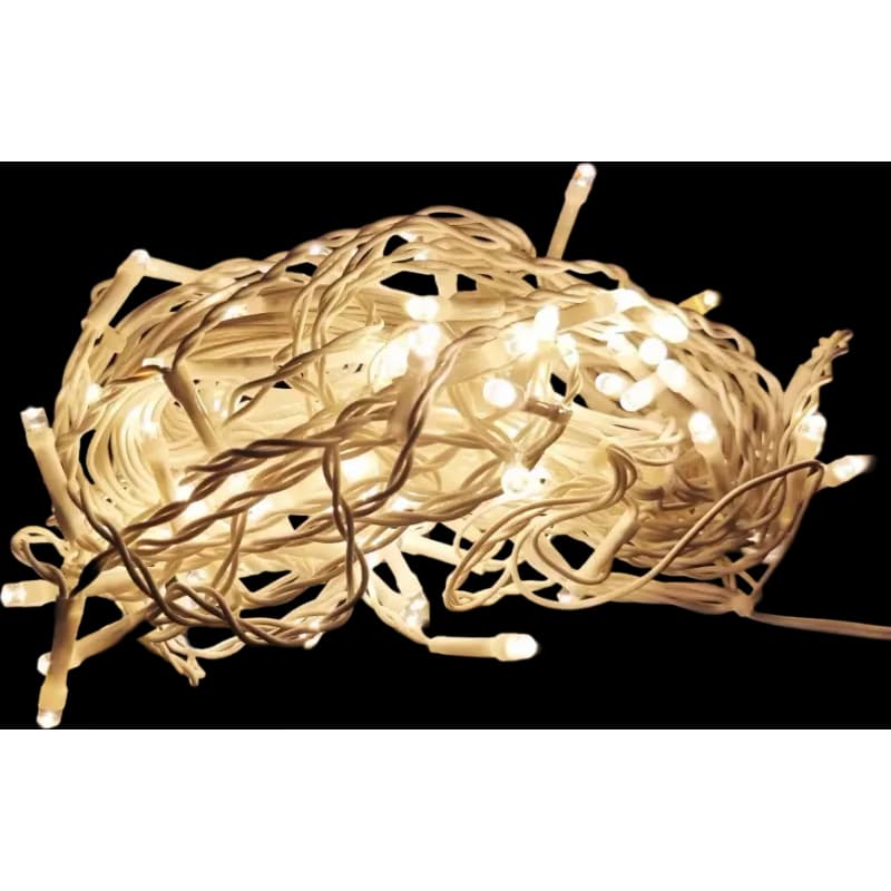 Vianočné svetielka LED cencúle 100l 100/20 vonkajšie T.+Gn.+Pg. Ww 1