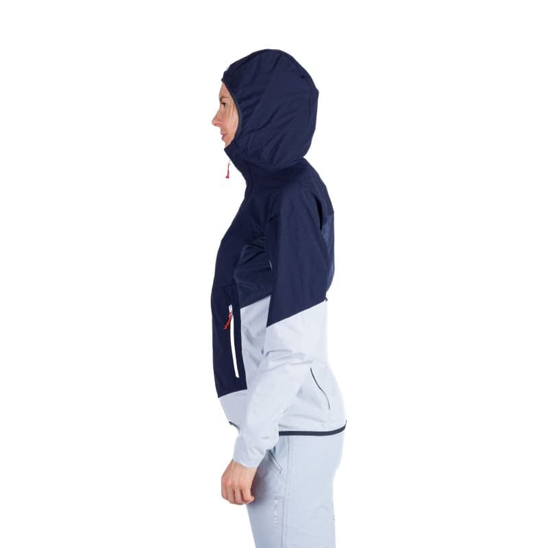 Dámska turistická softshellová bunda NORTHFINDER KATHI-387blueblue 2