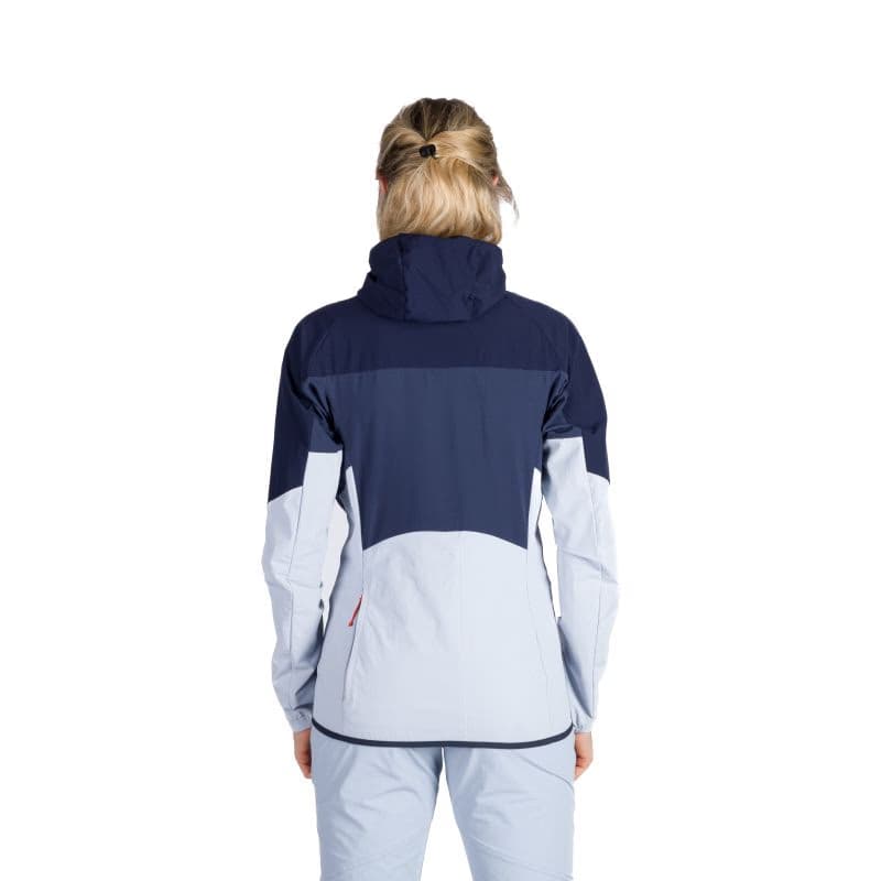 Dámska turistická softshellová bunda NORTHFINDER KATHI-387blueblue 3