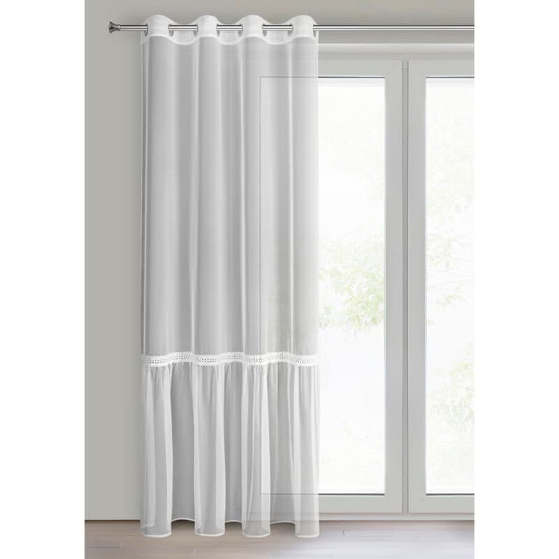ArtFir Záclona NAOMI K | biela 140 x 260 cm 2
