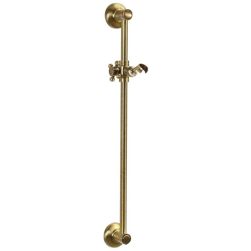 SAPHO - ANTEA sprchová tyč, nastaviteľný držiak, okrúhly, 670, bronz SAL0036