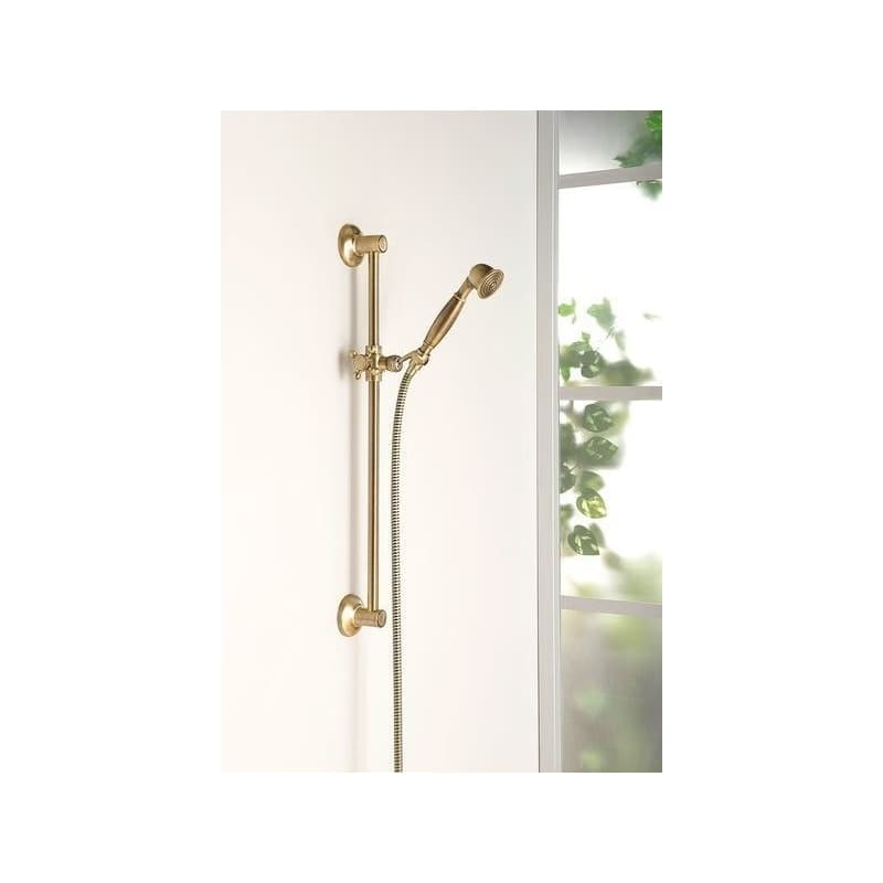 SAPHO - ANTEA sprchová tyč, nastaviteľný držiak, okrúhly, 670, bronz SAL0036 4