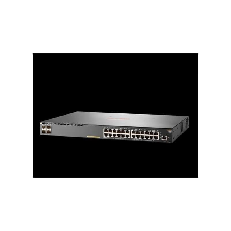 HPE Aruba Networking 2930F 24G PoE+ 4SFP+ Switch RENEW JL255A 1