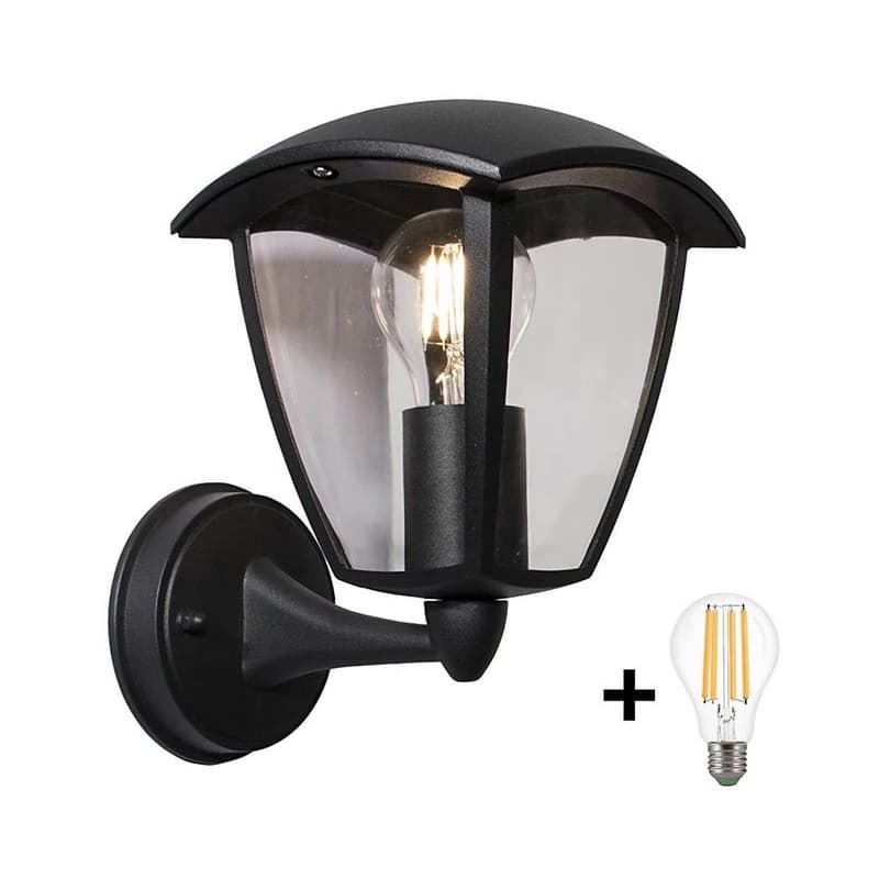 Brilagi - LED Vonkajšie nástenné svietidlo LUNA 1xE27/60W/230V IP44 GD-LUNAWU-00