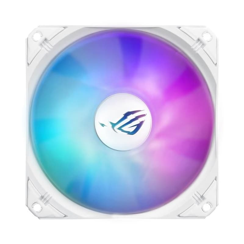 ASUS vodný chladič CPU AIO ROG STRIX LC III 240 ARGB WHITE, 2x120mm, LGA1851, AM5 5