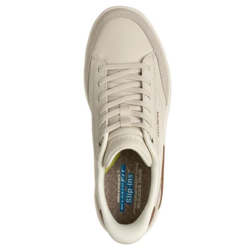 Pánska rekreačná obuv SKECHERS Verloma Slip-Ins M off white 4