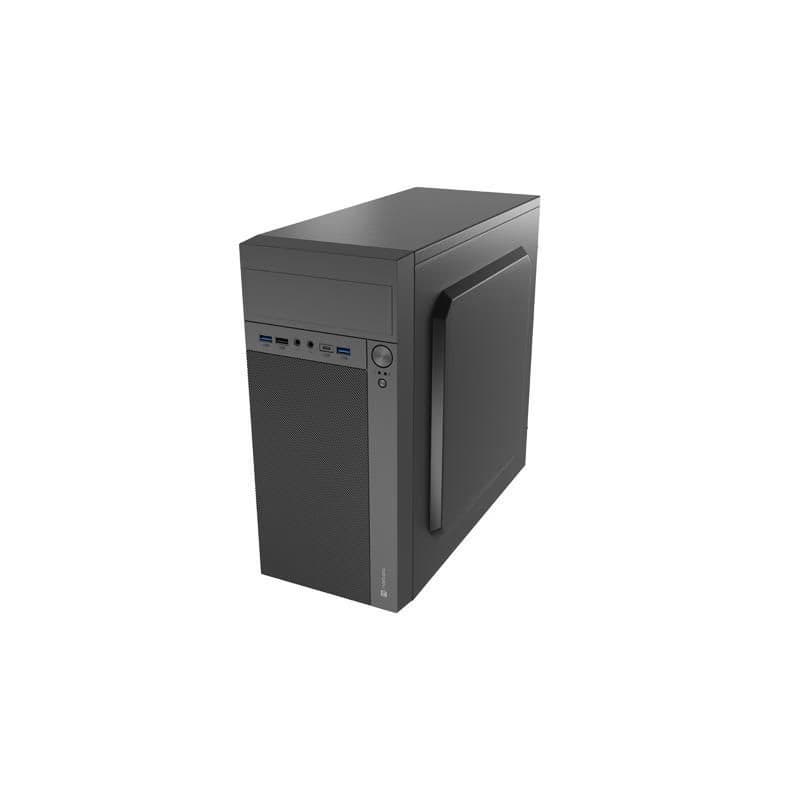 Počítačová skriňa Natec HELIX USB-C/Micro ATX/Čierna 4