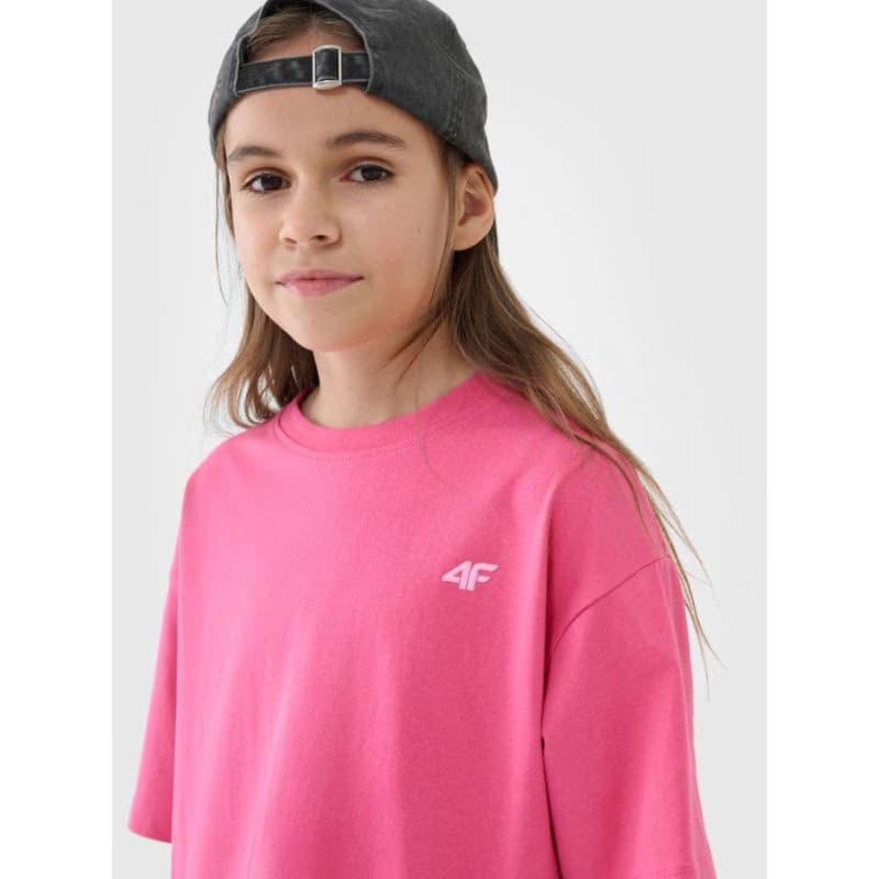 Dievčenské tričko s krátkym rukávom 4F JUNIOR TSHIRT F1851-54S-PINK 2