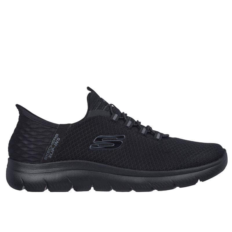 Pánska rekreačná obuv SKECHERS Summits High Range Slip-Ins M black black 2