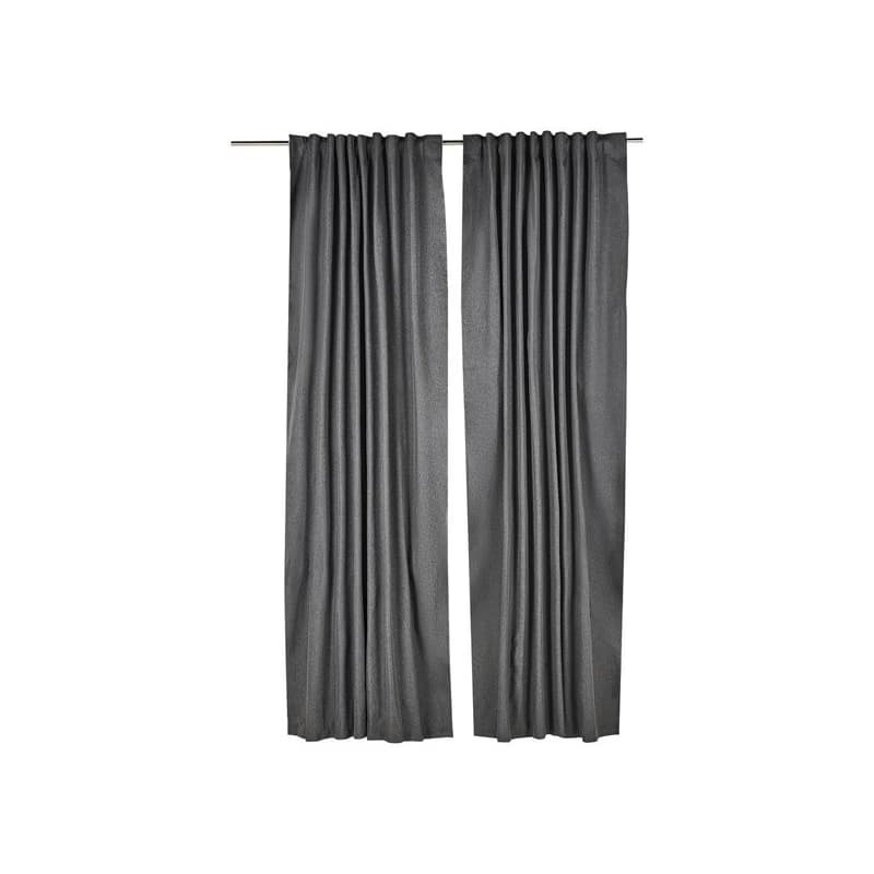 LIVARNO® Zatemňovacie závesy Premium, 135 x 254 cm, 2 kusy (sivá)