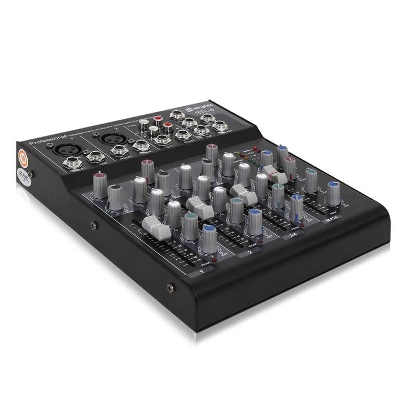 Skytec STL-4 4-kanálový mixážny pult Studio PA Delay-efekt 1