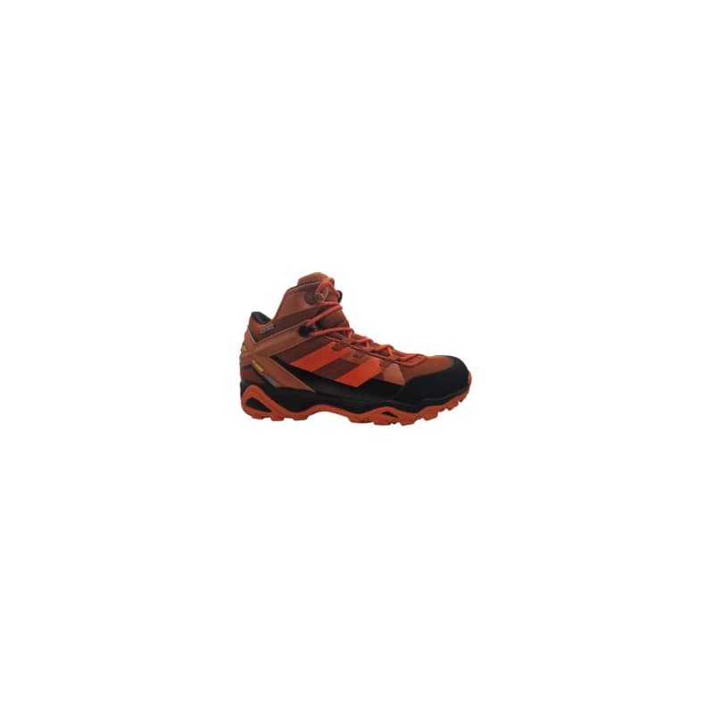 Pánska členková turistická obuv EVERETT Rinnan red orange black 1