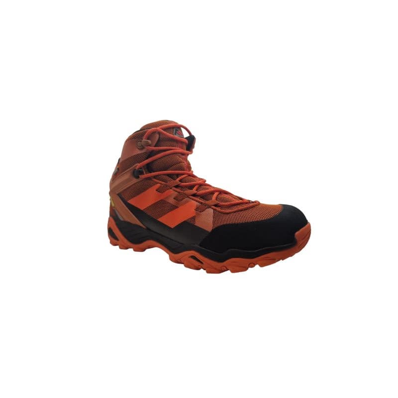Pánska členková turistická obuv EVERETT Rinnan red orange black 2