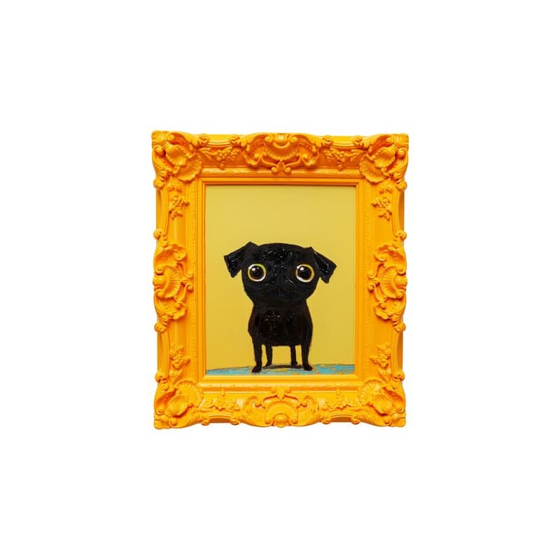 Sweet Dog Eyes zarámovaný obraz 30x35 cm