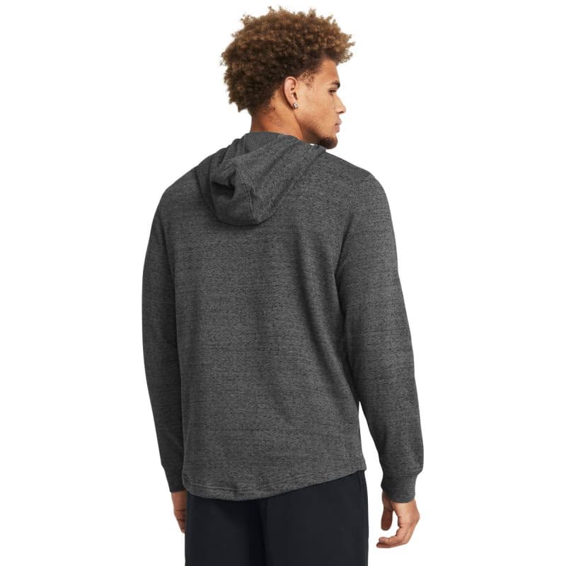 Pánska mikina s kapucňou UNDER ARMOUR UA Rival Terry Graphic Hood-GRY 2
