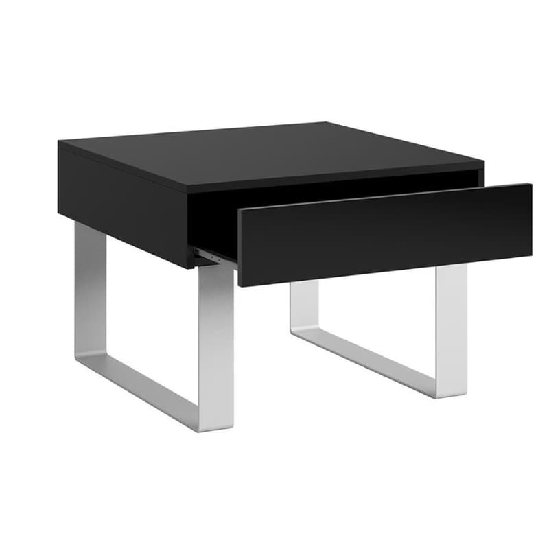 ArtGiB Konferenčný stôl CALABRINI C-05 | čierna/čierny lesk 3