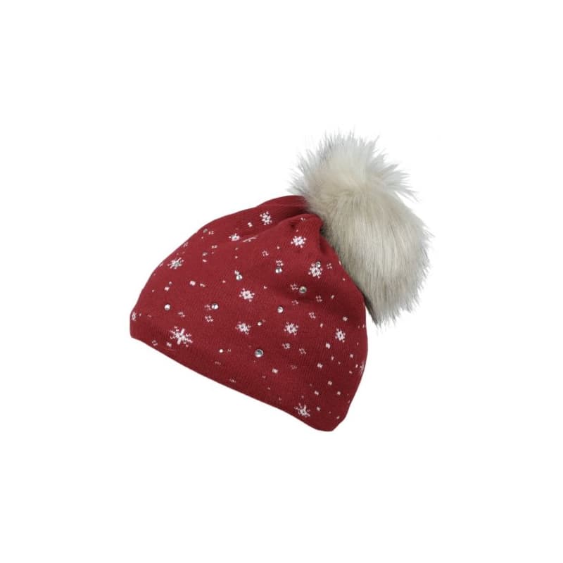 Dámska zimná čiapka BLIZZARD Crystal, red