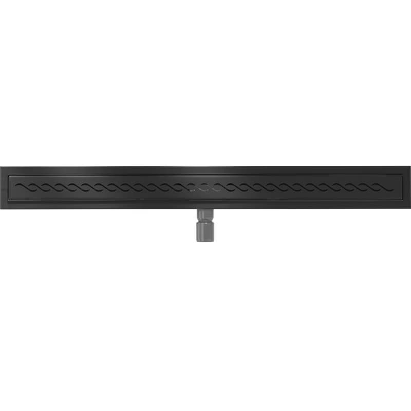 MEXEN/S - Flat M18 odtokový žľab 90 cm čierny 1723090-15 4