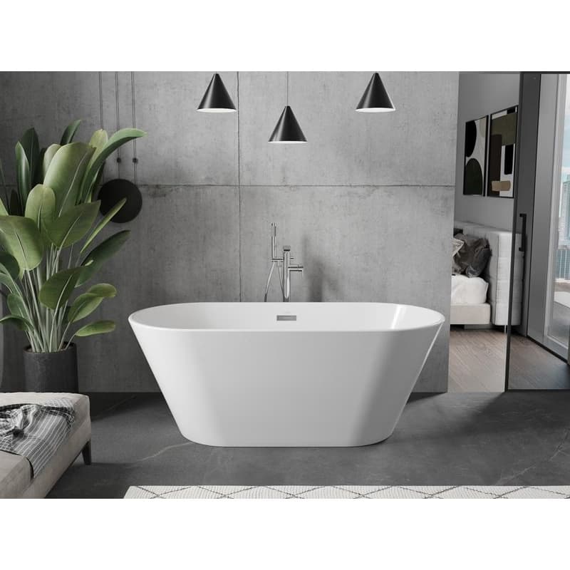 MEXEN - Flavia voľne stojaca vaňa 160x80cm biela 54031608000 2
