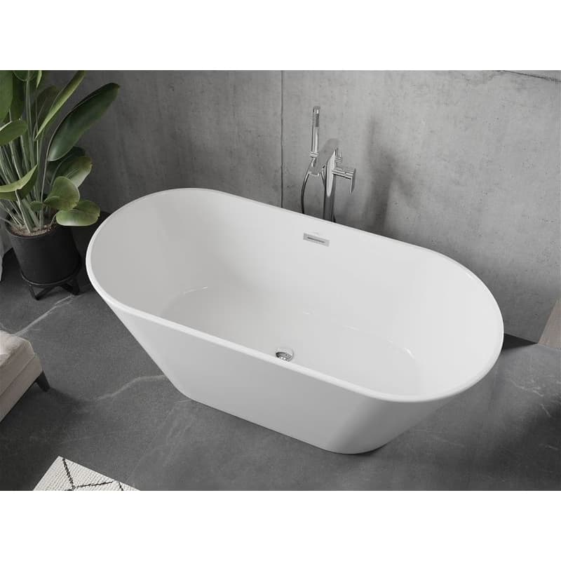 MEXEN - Flavia voľne stojaca vaňa 160x80cm biela 54031608000 3