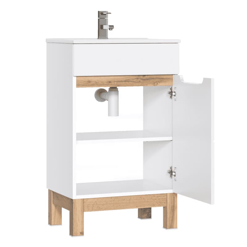 ArtCom Skrinka pod umývadlo BALI White 824 | 50 cm 6