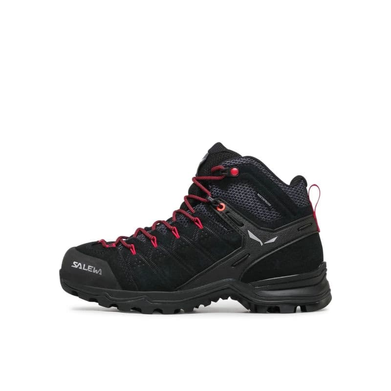 Dámska členková turistická obuv SALEWA Alp Mate Mid PTX W black out virtual pink 2