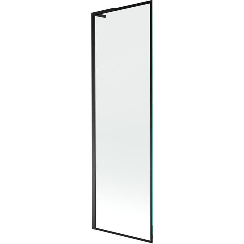 MEXEN/S - Next L vaňová zástena FIX 60 x 150, čierna vzor, čierna 895-060-000-03-70-70