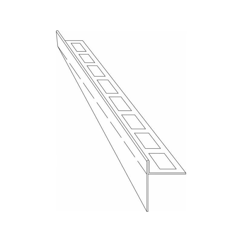BESCO - Spádová lišta NEO - chróm - Farba - Chróm, Materiál - Nerez, Rozmer A - 150, Variant - Ľavá ZLLSN150LCH 6