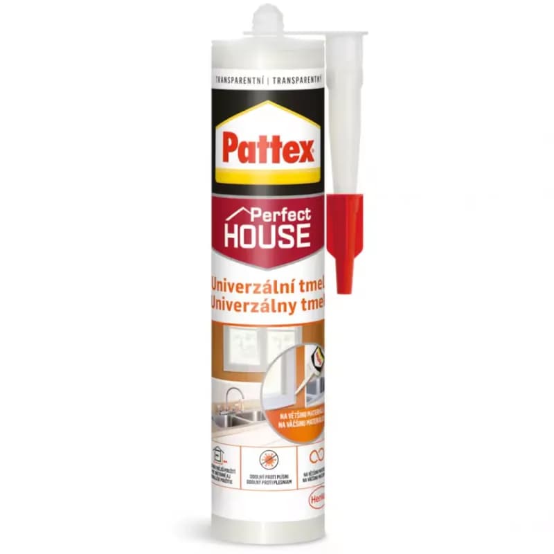 Pattex Silikón Univerzálny transparent 280 ml 1